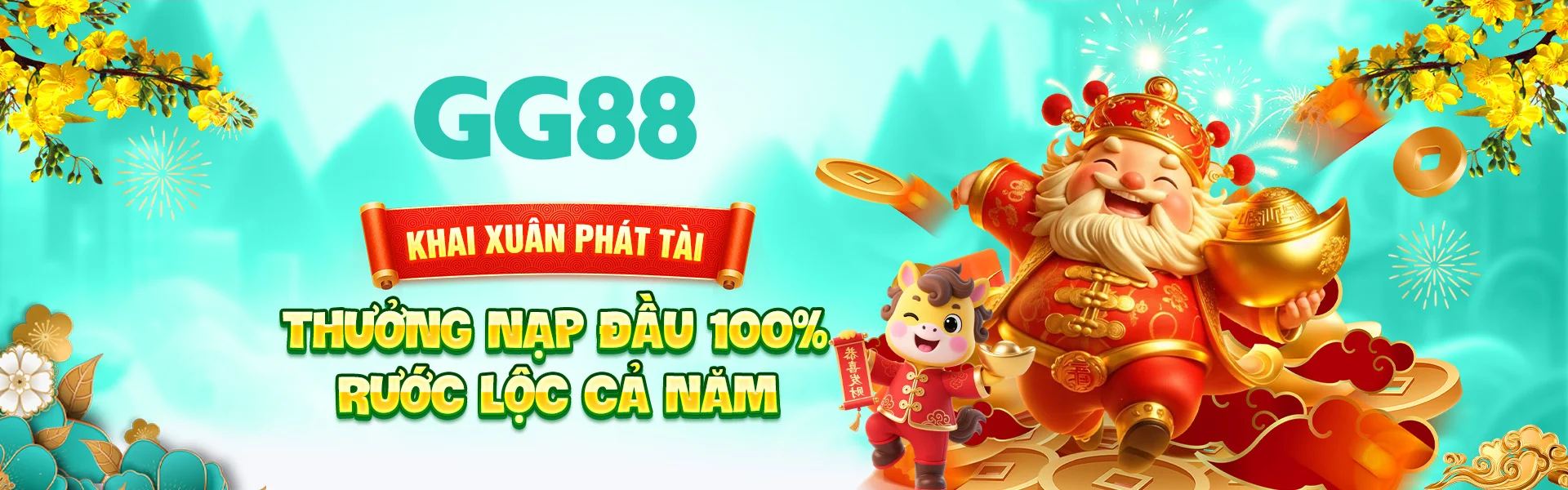 GG88 Banner Khai Xuân 2026