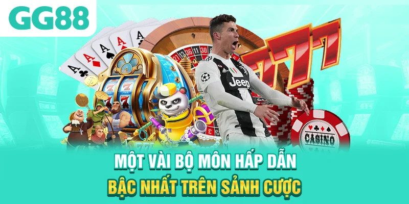 Một vài bộ môn hấp dẫn bậc nhất trên sảnh cược